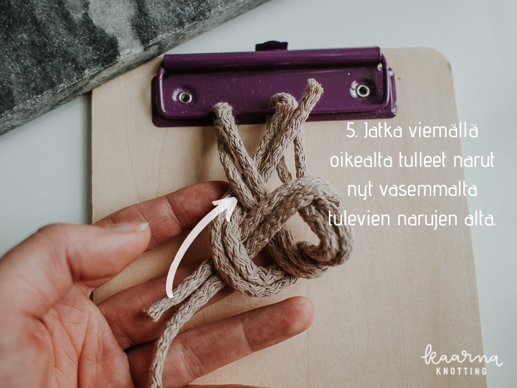 Kaarna Knotting - DIY makrameemagneetit